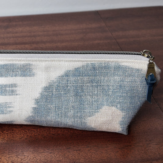 Rough Geo Pouch - Upcycled - OOAK